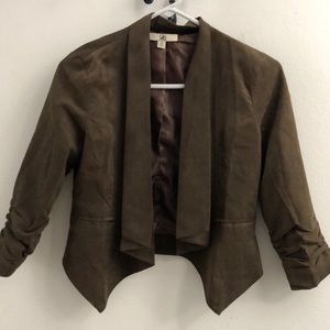 Brown blazer